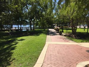 downtown Milton waterfront walking path